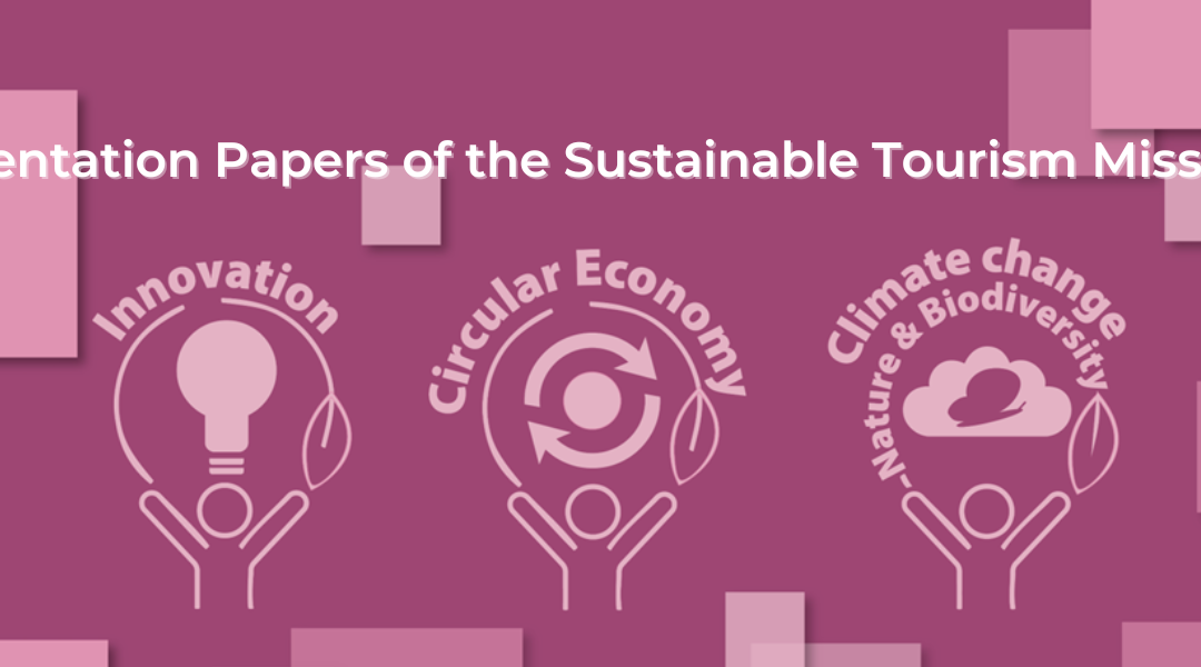 The Sustainable Tourism Mission just released three Orientation Papers